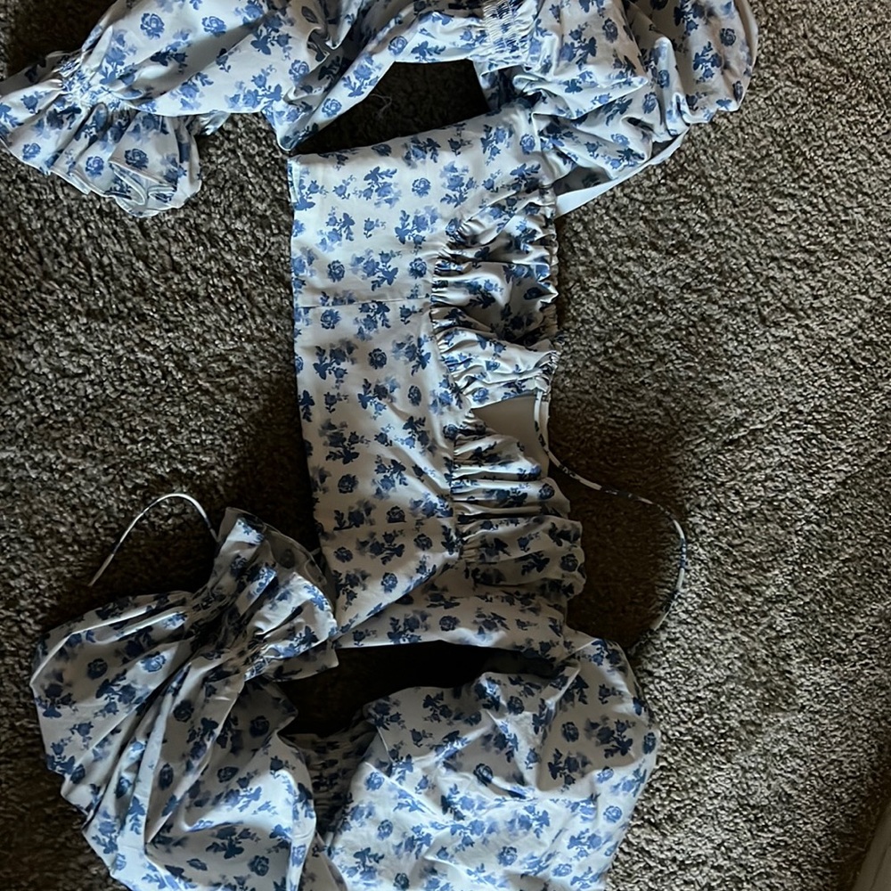 Beautiful floral blouse